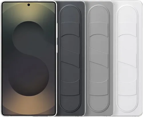 Miniatura 6 de Samsung Galaxy - Funda con agarre de pie oficial para Galaxy S25 Ultra, color gris