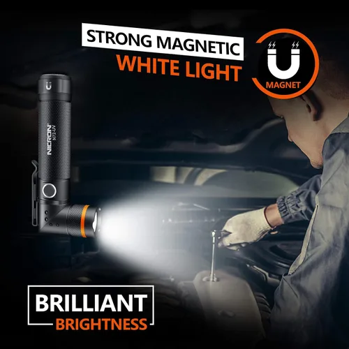 Miniatura 5 de NICRON linterna UV, N72-UV 800LM luz blanca, cambia libremente entre luz blanca y luz UV, detector para orina de perro, manchas húmedas, chinches