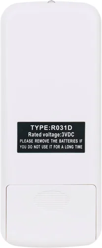 Miniatura 4 de R031D Relaced Control remoto apto para portador/Midea/KORYO aire acondicionado R031E