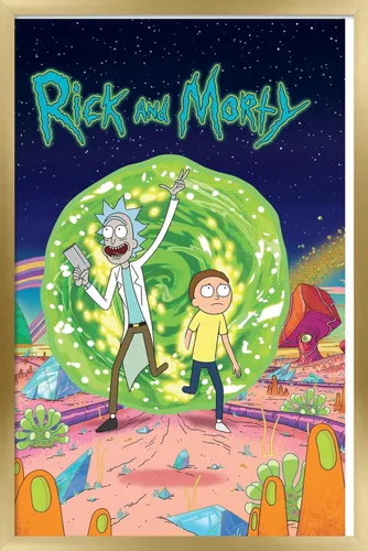 Miniatura 15 de Trends International Rick And Morty - Póster de pared con tapa, 14.725 x 22.375 pulgadas, versión premium sin marco