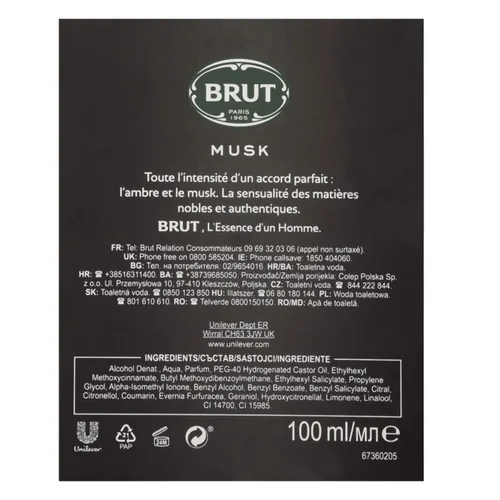 Miniatura 3 de Brut Musk Eau De Toilette Spray para hombre (3.4 onzas/3.4 fl oz)