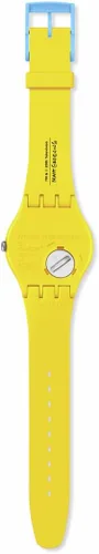 Miniatura 4 de Swatch Reloj casual de donas de los Simpsons Seconds of Sweetness, Amarillo, Los Simpson