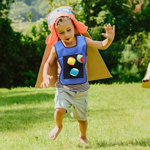Miniatura 5 de Juego de 36 chalecos de bola pegajosos para niños, para juegos de dodgeball, accesorios de juego de lanzamiento de pelota, incluye chalecos
