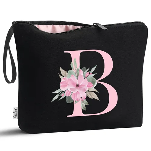 Miniatura 57 de Vavabox A-Z Bolsa de Maquillaje Personalizada, Regalos de Cumpleaños para Mujeres y Mamá, Regalos para la Mejor Amiga, Bolsa de Cosméticos