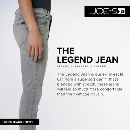 Miniatura 3 de Joe's Jeans The Legend para hombre, Negro