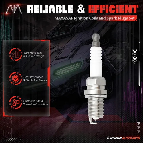 Miniatura 6 de Juego de 8 bobinas de encendido y bujías UF230 para Lexus 2003-2009 GX470, 2001-2006 LS430, 2002-2010 SC430, para Toyota 2003-2009 4Runner, Land