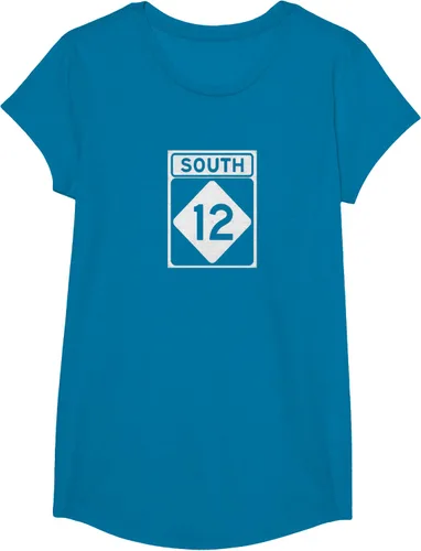 Miniatura 76 de Highway 12 South NC Outer Banks North Carolina Hwy - Camiseta, Negro, S