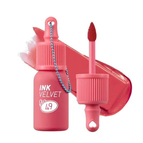Miniatura 20 de Peripera Ink Airy Velvet - Tinte labial de alta pigmentación, ligero, suave, hidratante (030 WAKE UP CHERRY)