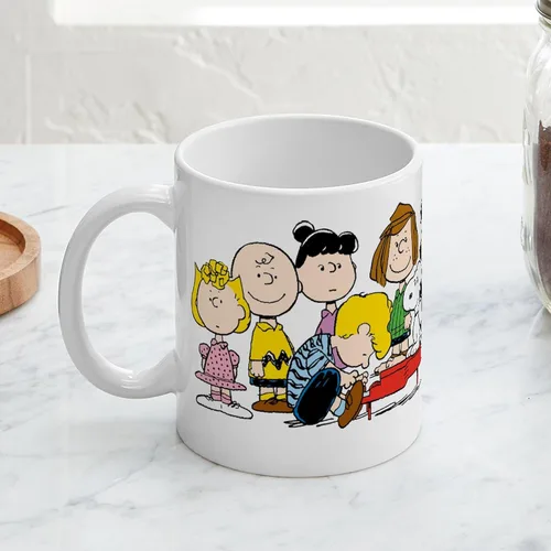 Miniatura 5 de CafePress Peanuts Gang Music Mugs Taza de café de cerámica de 11 oz (11.0 fl oz)