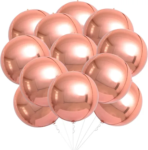 Miniatura 25 de Paquete de 12 globos con diseño de planeta en 4D para decoración del Día de la Tierra, 22 pulgadas, 360 grados, para decoraciones de fiestas