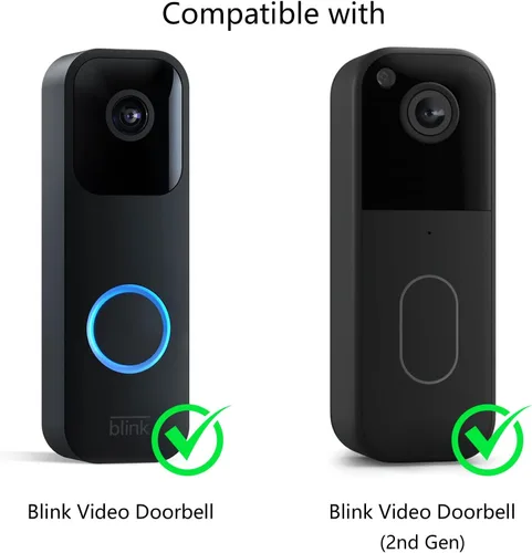 Miniatura 3 de Satisure Timbre de puerta inalámbrico con video y extensor de timbre de video - Compatible con Blink Video Doorbell y Blink Video Doorbell