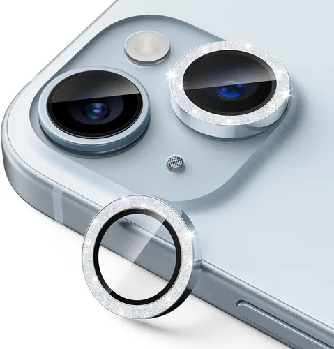 Miniatura 10 de UARMOR - Protector de lente de cámara compatible con iPhone 17, 16 y 16 Plus: vidrio templado 9H y cubierta de aluminio, transparente HD, kit