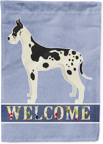 Miniatura 106 de Caroline's Treasures CK3704GF Bandera de jardín de bienvenida de Akita Shepherd Black and Tan - Bandera decorativa para patio exterior, patio