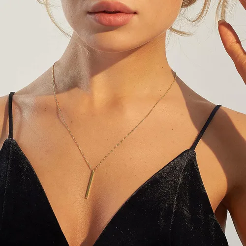 Miniatura 4 de Collares delicados para mujer, collares en capas, collar de gargantilla chapado en oro, joyería para mujer