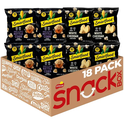 Miniatura 14 de Smartfood White Cheddar - Palomitas de maíz, sabor queso cheddar blanco, 0.625 onzas (paquete de 40)