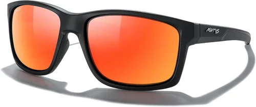 Miniatura 7 de MERRY'S Gafas de sol polarizadas deportivas para hombres y mujeres, para ciclismo, correr, conducir, golf, pesca, protección UV400 S9266 Marco negro