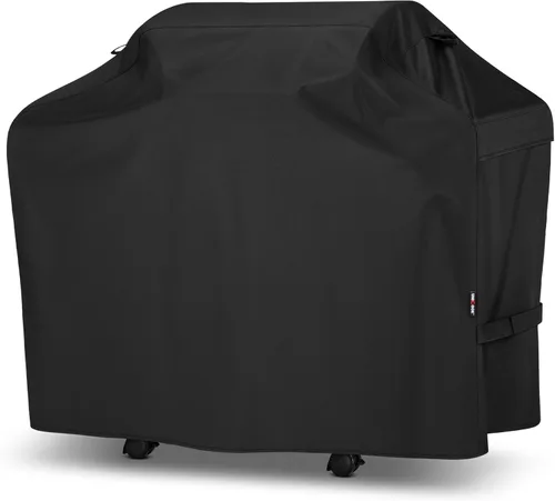 Miniatura 13 de Unicook - Funda para parrilla a gas al aire libre, cubierta de parrilla de 60 pulgadas, protector de barbacoa resistente al agua y a la Gris
