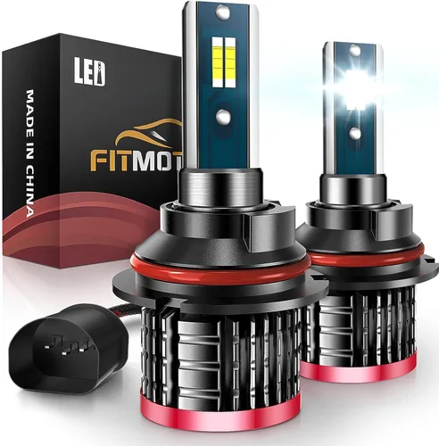 Miniatura 8 de Bombillas LED H1, 80 W, 16000 lúmenes, luz de niebla LED blanca fría 6500 K, impermeable IP68, paquete de 2 unidades, repuesto de bombilla halógena