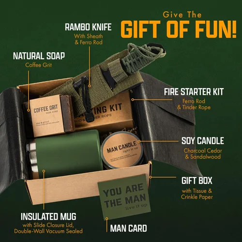Miniatura 3 de Caja para hombre, caja de regalo para hombres, regalos de cumpleaños para hombres, cesta de regalo para hombre, regalos para él, juegos de regalo
