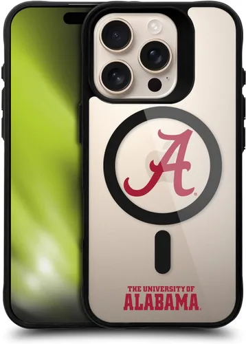Miniatura 141 de Head Case Designs Funda de gel suave con licencia oficial de la Universidad de Alabama UA Collage compatible con Apple iPhone 13 Pro Max