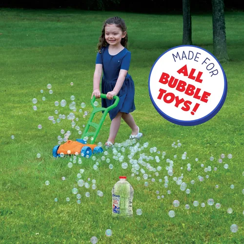 Miniatura 3 de Little Kids Bubbles by Fubbles Fabricado en los Estados Unidos Solución de burbujas no tóxicas de 64 onzas Solución de recarga para máquinas