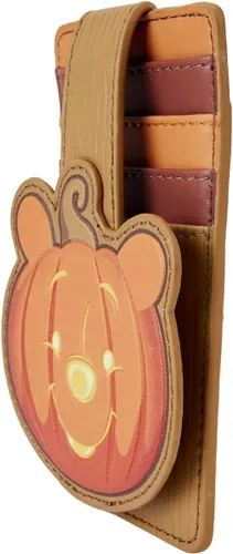 Miniatura 2 de Loungefly - Tarjetero de calabaza de Winnie the Pooh de Disney, Marrón