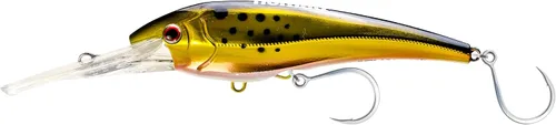Miniatura 22 de Nomad Design DTX Minnow con sistema Autotune patentado - Acción de natación de pez cebo agonizante, BKK Diablo Caballa Rosa Caliente