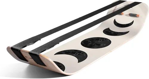 Miniatura 8 de GIBBON SlackBoard - GiBoard Balance Board - Gift for Kids & Adults - 1 & 2 Line Options - Slackline Balance Trainer for Core Workouts, Standing Desk