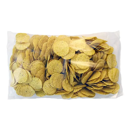 Clown Global Brands Chips redondos de tortilla | Grano entero | Contiene bolsas de papas fritas de 3 a 2 libras | Proporciona 1 equivalente a grano