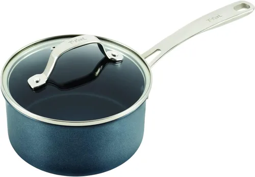 T-fal Platinum - Cazuela antiadherente de 3 cuartos de galón apta para inducción, horno, parrilla y lavaplatos, color gris