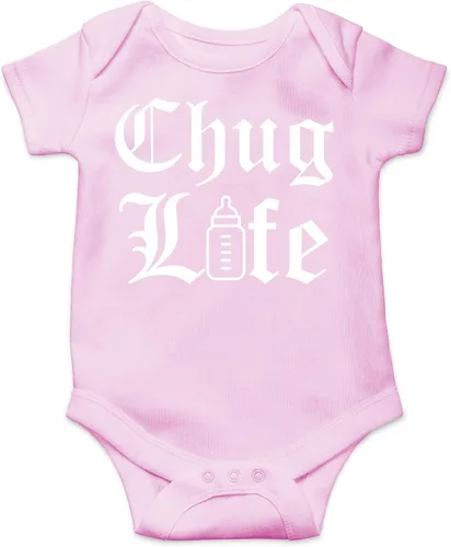 Miniatura 5 de AW Fashions Chug Life - Body para bebé divertido, lindo y cómodo - Ropa de moda para recién nacidos