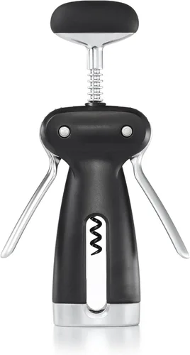 Miniatura 10 de OXO Sacacorchos con alas SteeL con cortador de papel de aluminio extraíble