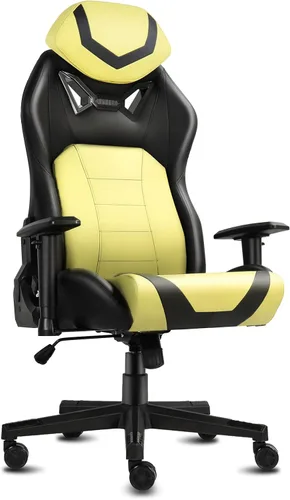 Miniatura 18 de Modern-Depo Sillas ergonómicas para juegos para adultos con espuma viscoelástica de alta densidad Silla de oficina cómoda giratoria, silla