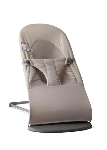 Miniatura 24 de BabyBjörn Bouncer Balance Suave, beige claro, tejido/jersey, tritela Asiento gorila ajustable 2 en 1 para bebé y silla para niños pequeños, recién