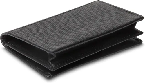 Miniatura 4 de Bosca Saffiano Full Gusset - Estuche para tarjetas con dos bolsillos con identificación, Negro -, Saffiano Full Gusset - Estuche para tarjetas