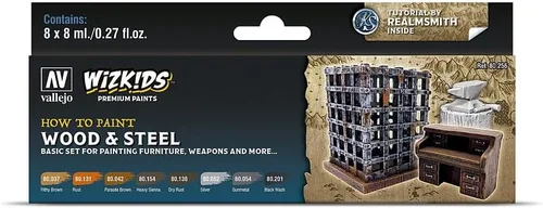 Miniatura 4 de Vallejo - Wizkids Elementos Arcanos Juego de Pinturas Premium para Modelismo y Wargames Ideal para Efectos Mágicos y Elementales como