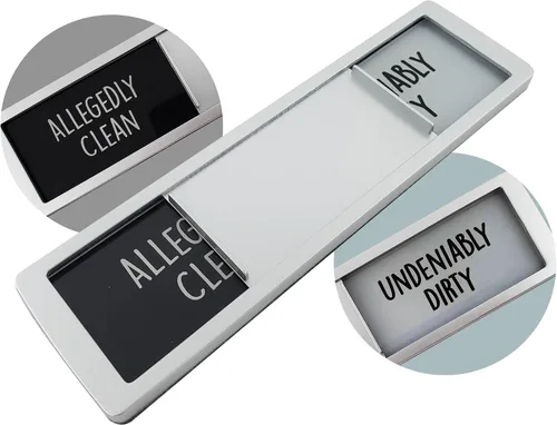Miniatura 7 de Imán para lavavajillas, letrero "Clean Dirty", artículos esenciales de apartamento para el primer departamento imprescindible, divertidos utensilios