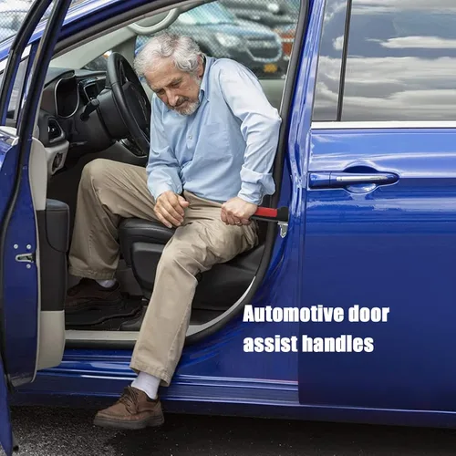 Miniatura 4 de Manijas de soporte de vehículo 5 en 1, asas de asistencia de puerta automotriz portátiles para ancianos, mango multifunción para automóvil