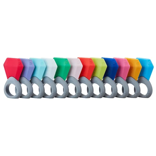 Miniatura 3 de INNOBABY TEETHIN' Smart Birthstone Ring TEETHER - Abril (diamante)
