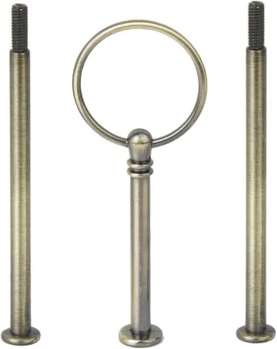 Miniatura 8 de Snadulor - Soporte redondo para tartas de 3 niveles y 13 pulgadas