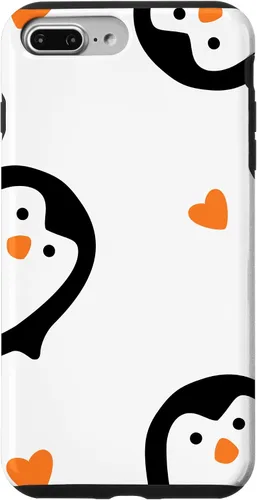 Miniatura 12 de Cute Penguins Hearts Phone Case for iPhone 17