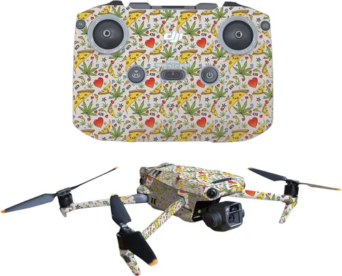MightySkins Skin compatible con DJI Mavic 3 - Munchies | Funda protectora de vinilo duradera y única | Fácil de aplicar, quitar y cambiar de estilos