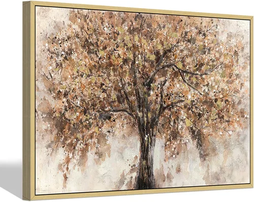 Miniatura 10 de Lienzo abstracto de flores para pared: imagen floral en tarro de masón, pintura con estampado de flores blancas para baño, dormitorio, decoración