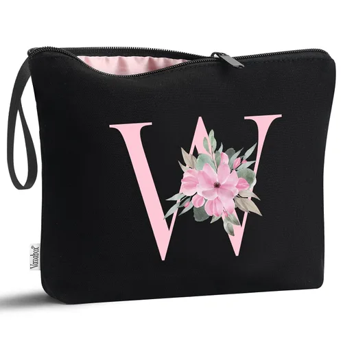 Miniatura 198 de Vavabox A-Z Bolsa de Maquillaje Personalizada, Regalos de Cumpleaños para Mujeres y Mamá, Regalos para la Mejor Amiga, Bolsa de Cosméticos