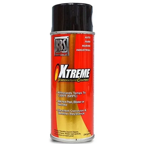Miniatura 2 de KBS Coatings 65104 Xtreme Temp Coating (XTC) lata de aerosol transparente de 12 oz
