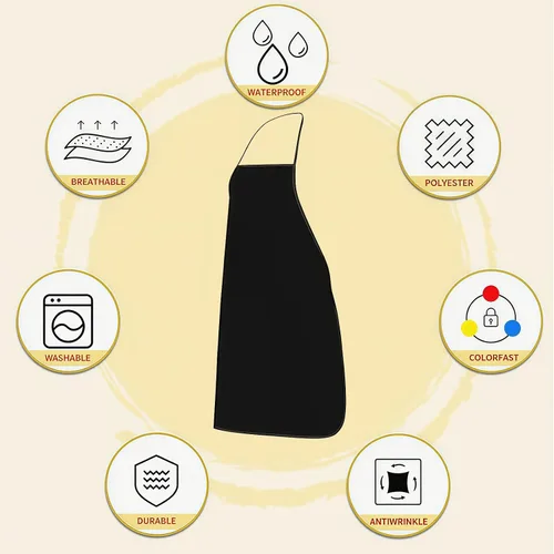 Miniatura 5 de Delantal personalizado, delantales personalizados para mujeres y hombres, mandiles para hombres de cocina, regalos personalizables para Navidad