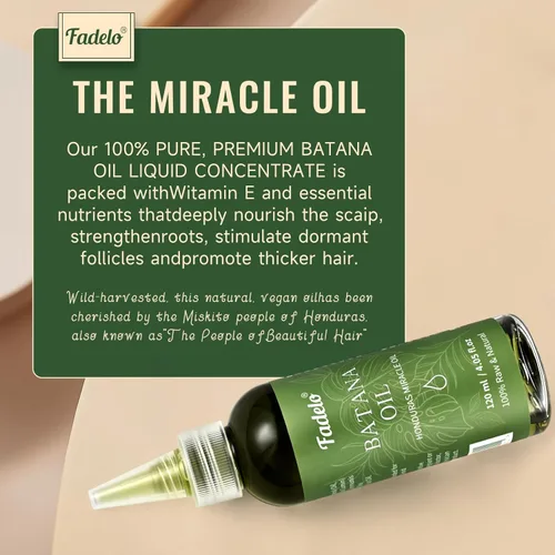 Miniatura 6 de Aceite de Batana - Aceite orgánico Dr. Sebi para el crecimiento del cabello, 100% puro y natural de Honduras, cuero cabelludo profundamente