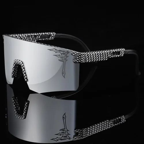 Miniatura 2 de FIXEROS Gafas de sol polarizadas de béisbol de dos tamaños para adultos y jóvenes, niños y niñas, UV400 para hombres y mujeres, gafas deportivas