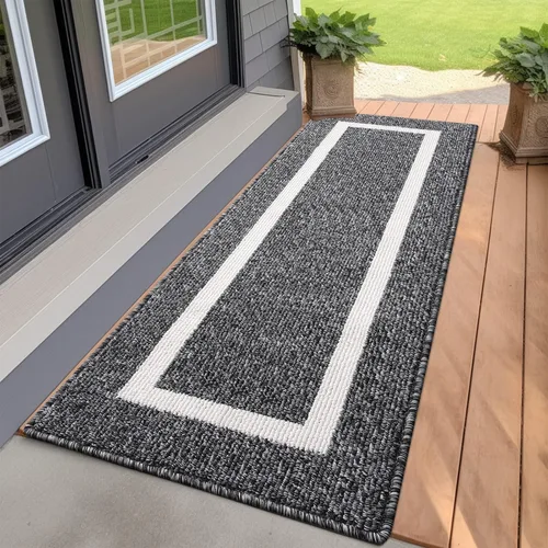 Miniatura 19 de OLANLY Alfombra para Puerta Interior, 59x20, Tapete de Entrada Antideslizante Absorbente Resistente a la Suciedad, Alfombras de Entrada