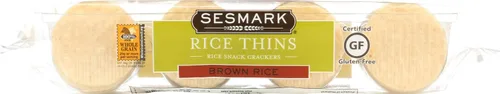 Miniatura 3 de SESMARK Thins de arroz integral, 3.5 onzas (paquete de 2)